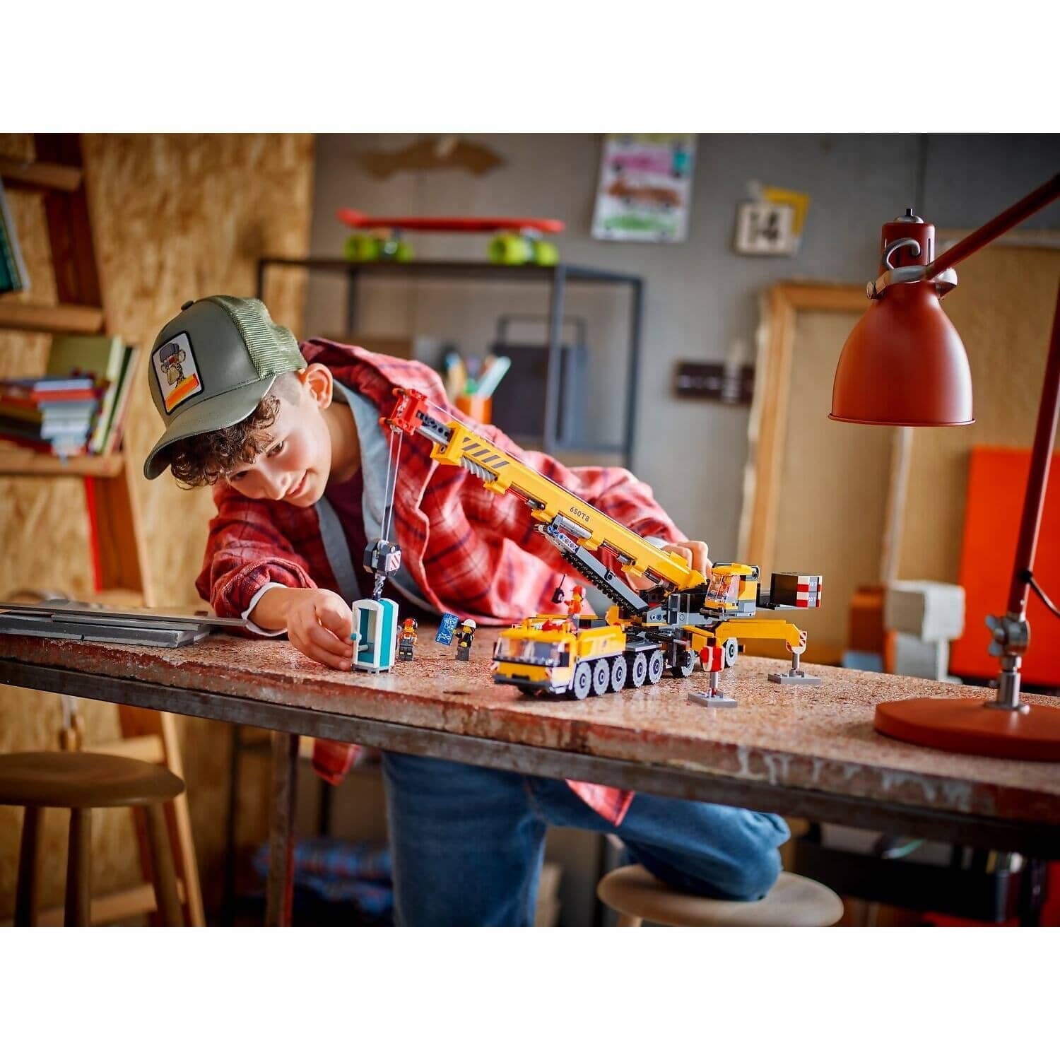 LEGO 60409 Yellow Mobile Construction Crane - City - Image 8