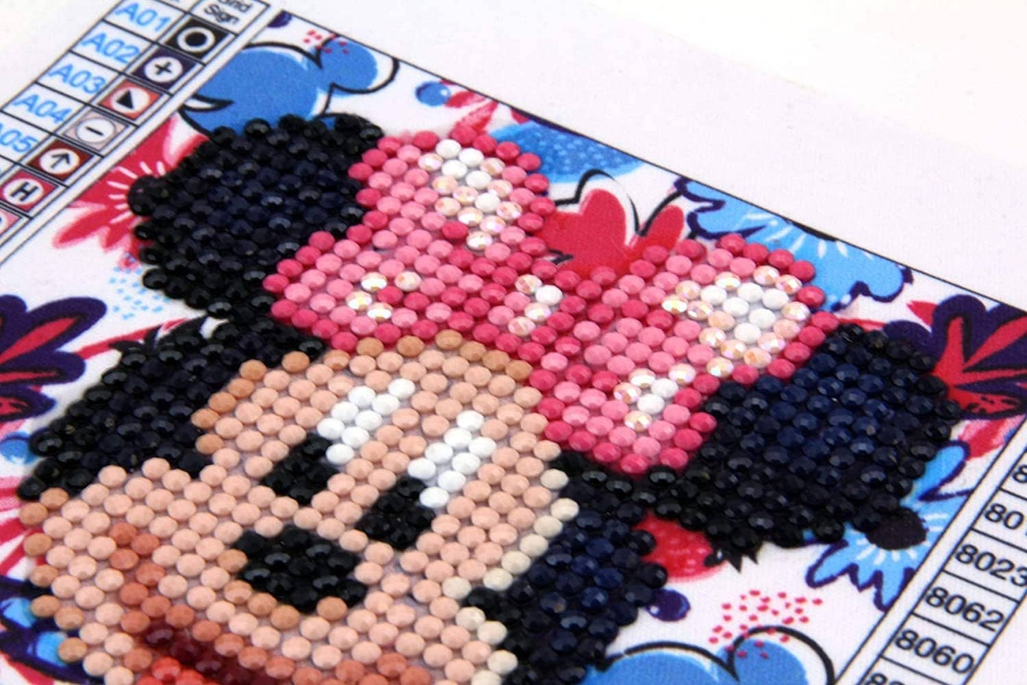 Diamond Dotz Tropical Minnie Mouse 10 X 10 Cm