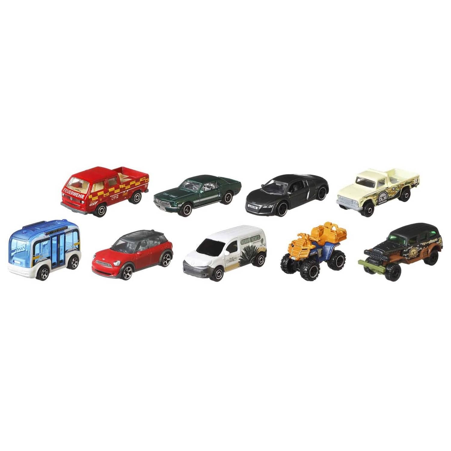 Matchbox - 9-pack Vehicles Assortment Mattel