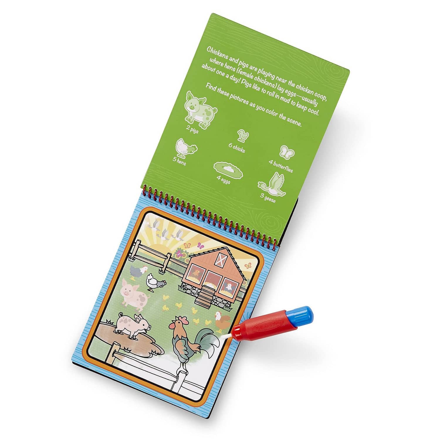 Melissa & Doug - Water Wow! Farm - On The Go Travel Activity - Image 6