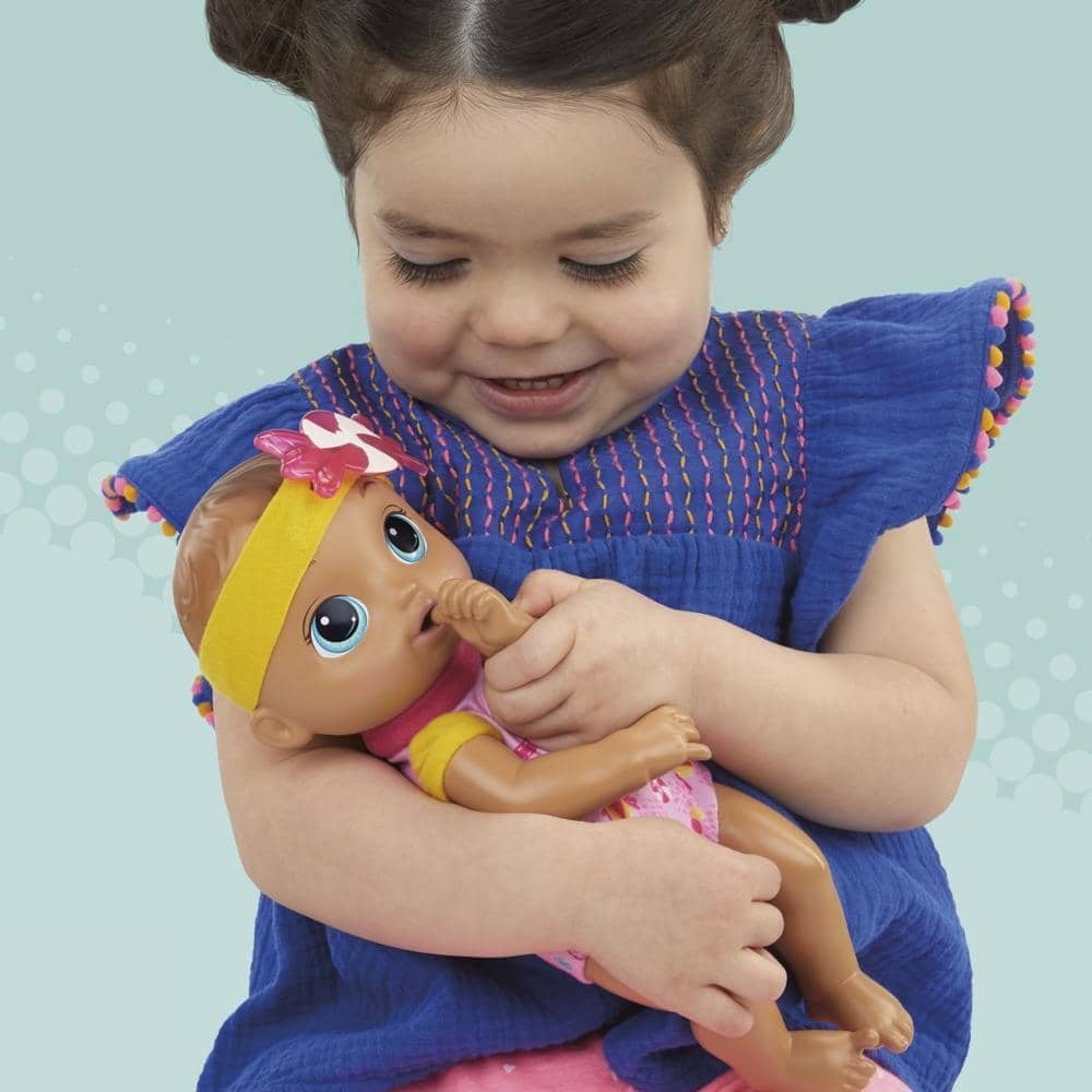Baby Alive - Sweet N Snuggly Baby Soft-bodied Washable Doll Bottle First Baby Doll Toy For Kids 18 Months Old And Up Hasbro - Image 3