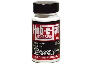 WOODLAND SCENICS  S195 HOB-E-TAC ADHESIVE 2OZ