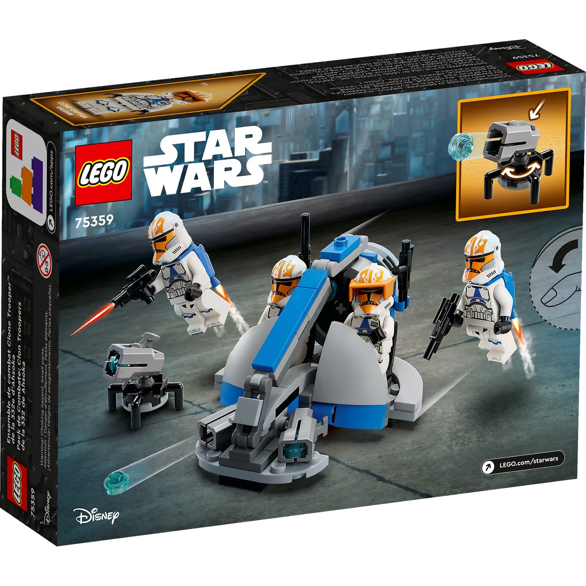 LEGO 75359 332nd Ahsoka's Clone Trooper™ Battle Pack - Star Wars - Image 6