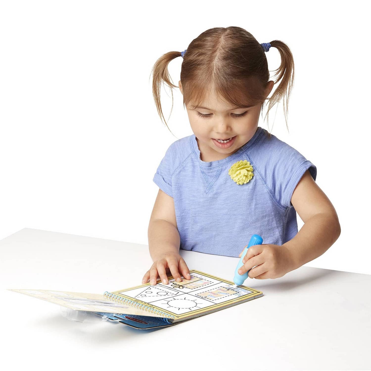 Melissa & Doug - Water Wow! - Colors & Shapes Water Reveal Pad - On The Go Travel Activity - Image 2