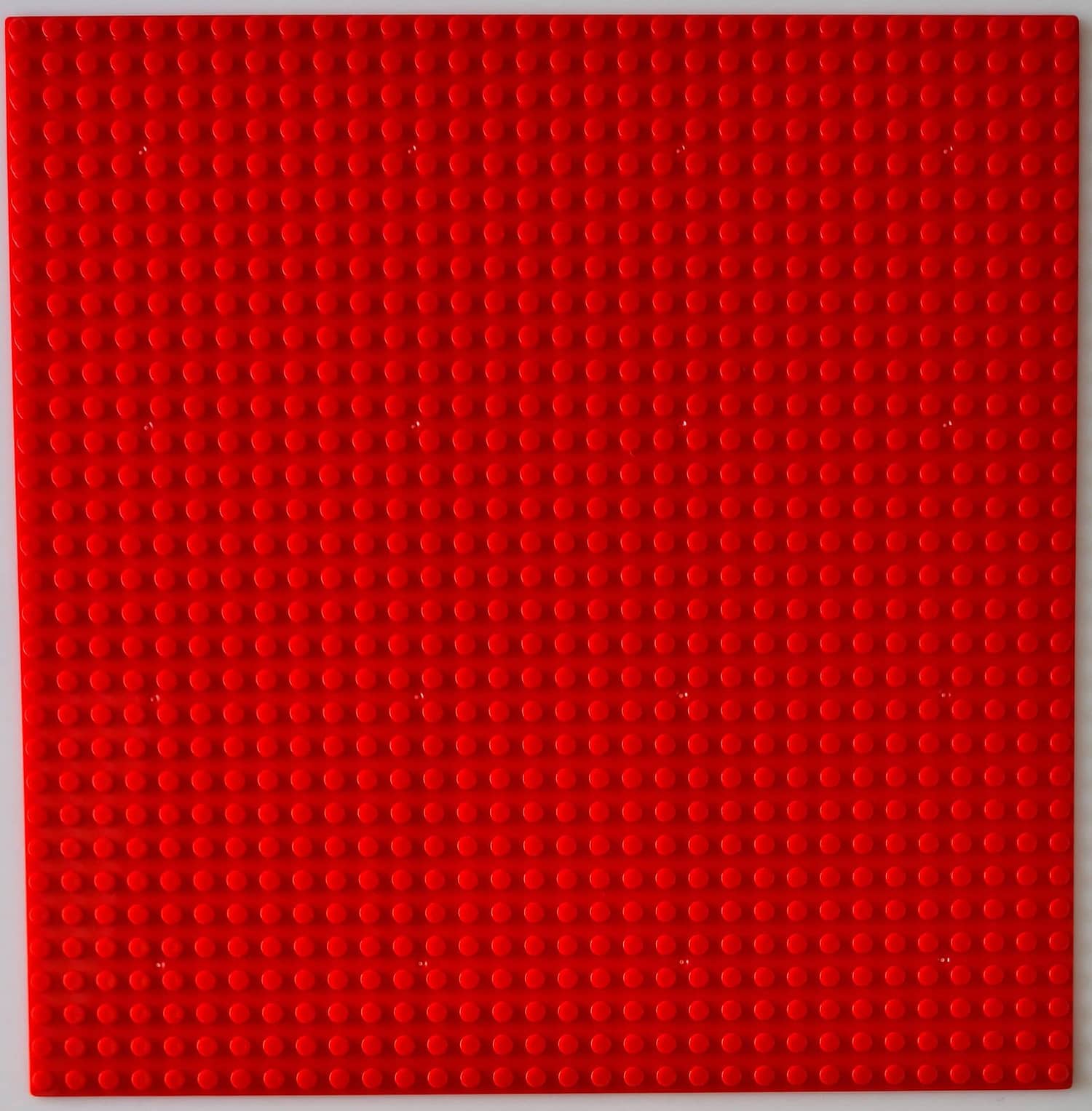 BASEPLATE 32x32 Studs Red Generic