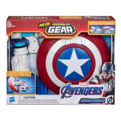 Nerf Marvel Avengers - Endgame - Nerf Captain America Assembler Gear Hasbro - Image 2