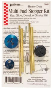 SULLIVAN S469 TANK STOPPER KIT GAS/GLOW/DIESEL