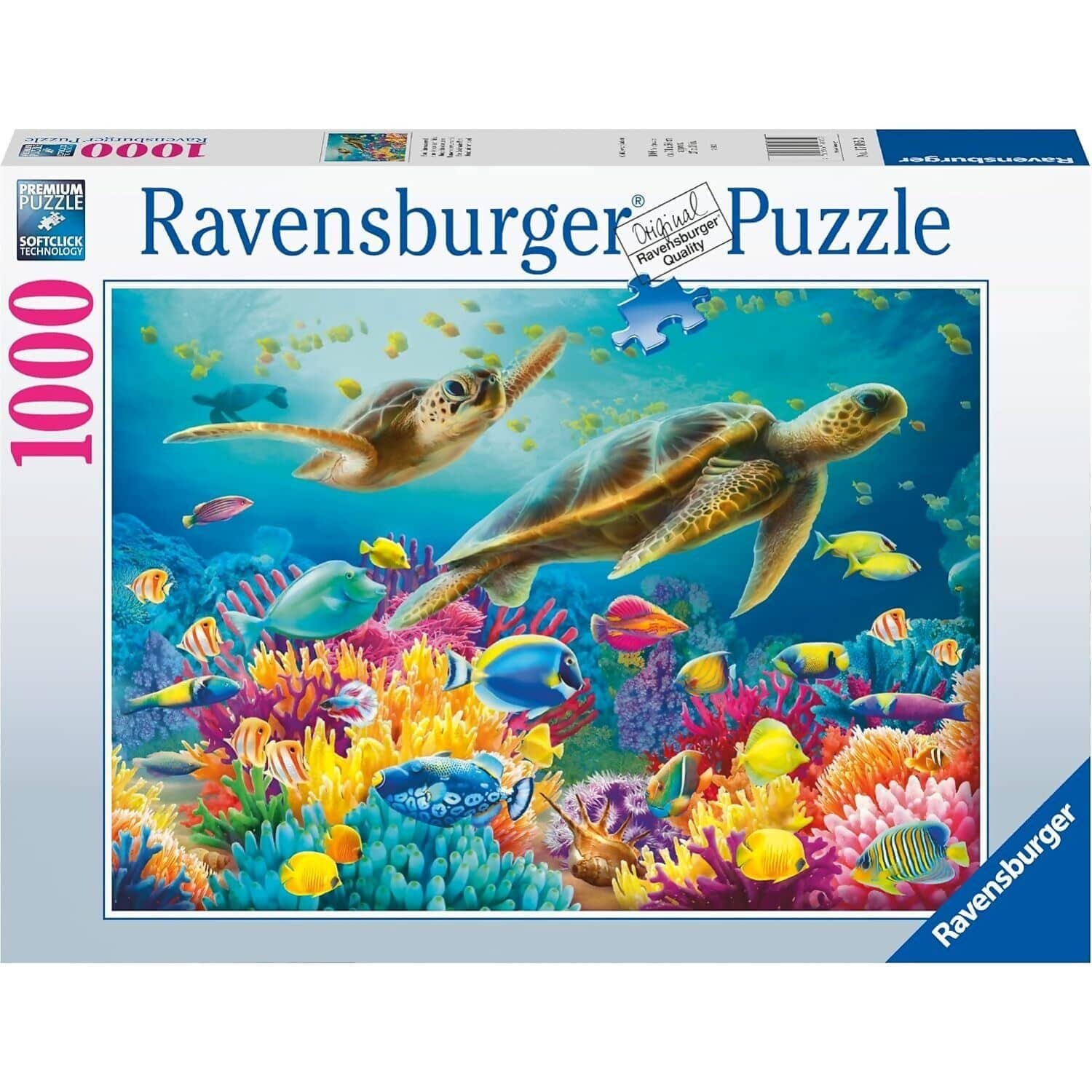 Ravensburger - Blue Underwater World Jigsaw Puzzle 1000 Pieces