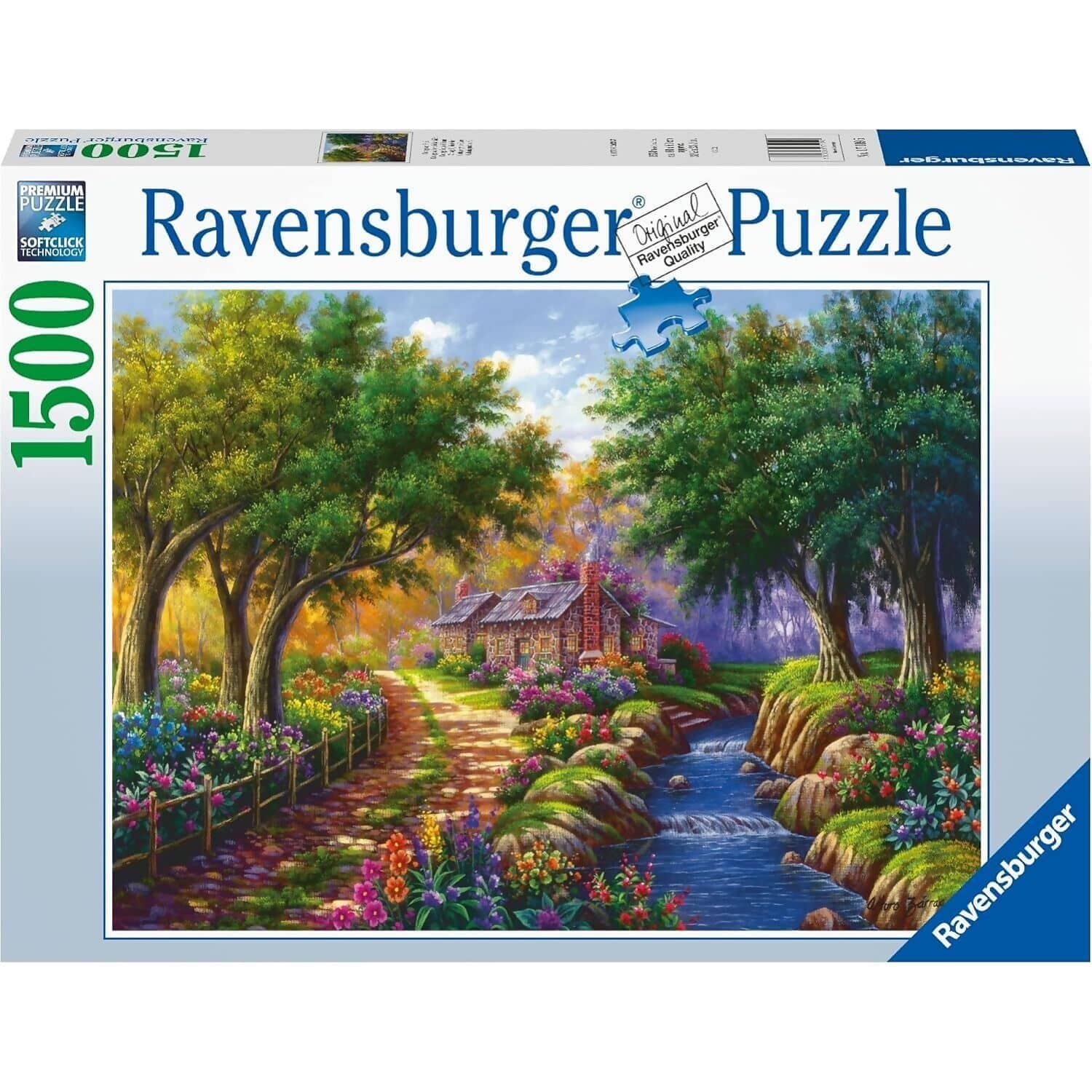 Ravensburger - Cottage By The River Jigsaw Puzzle 1500 Pieces