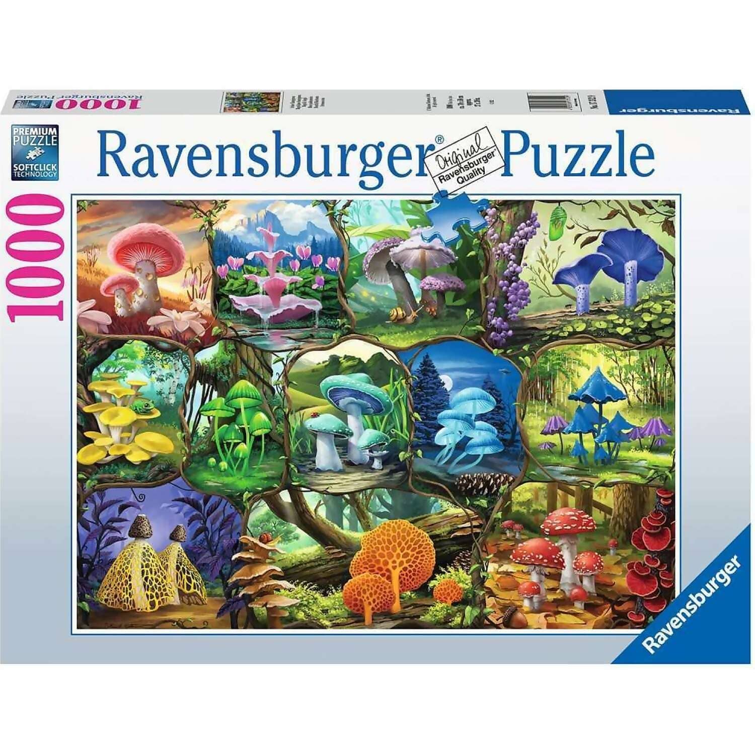 Ravensburger - Beautiful Mushrooms Jigsaw Puzzle 1000 Pieces