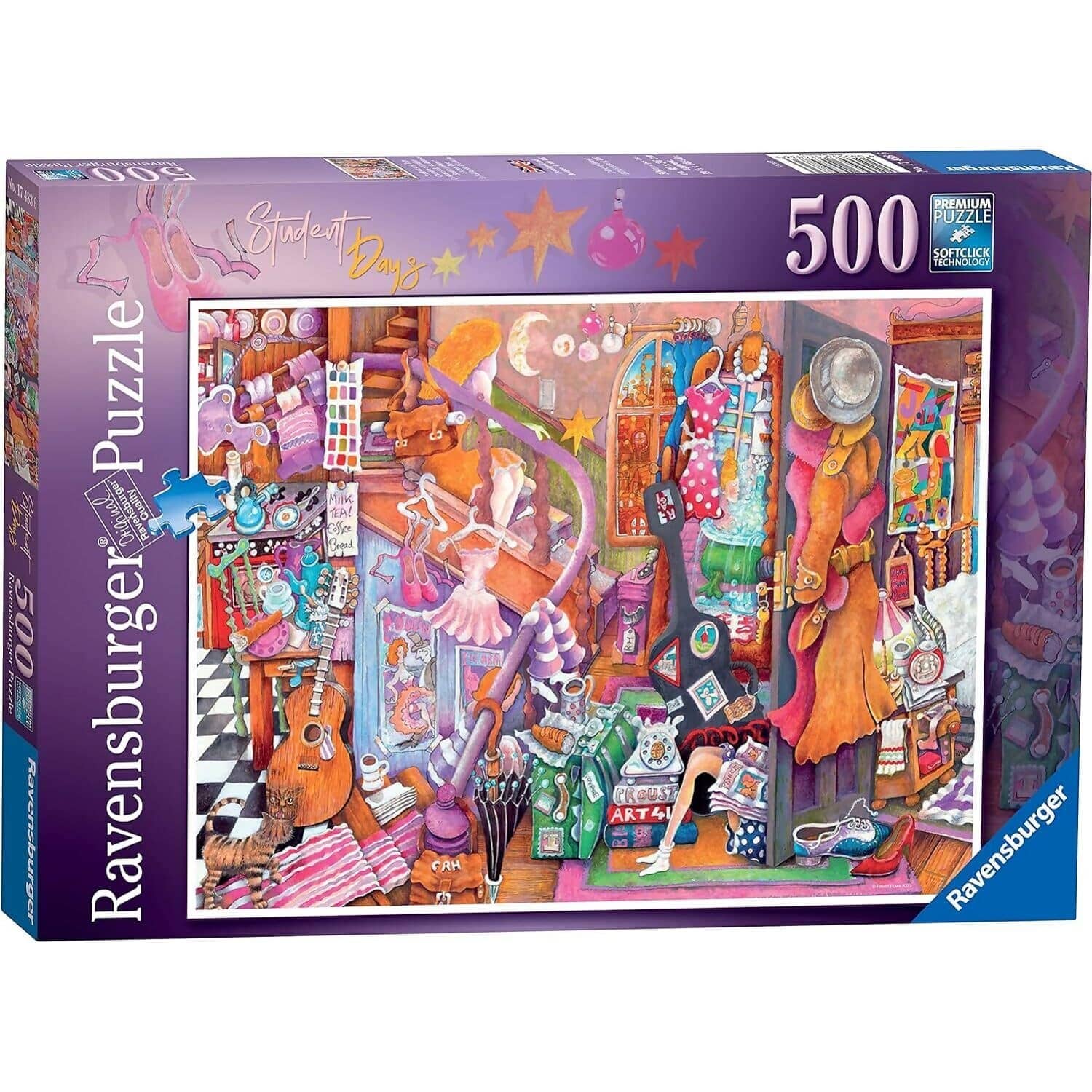 Ravensburger - Student Days Jigsaw Puzzle 500 Pieces