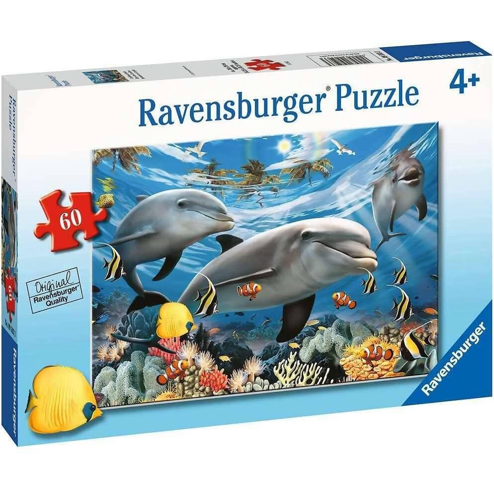Ravensburger - R/B Carribean Smile Jigsaw Puzzle 60 Pieces