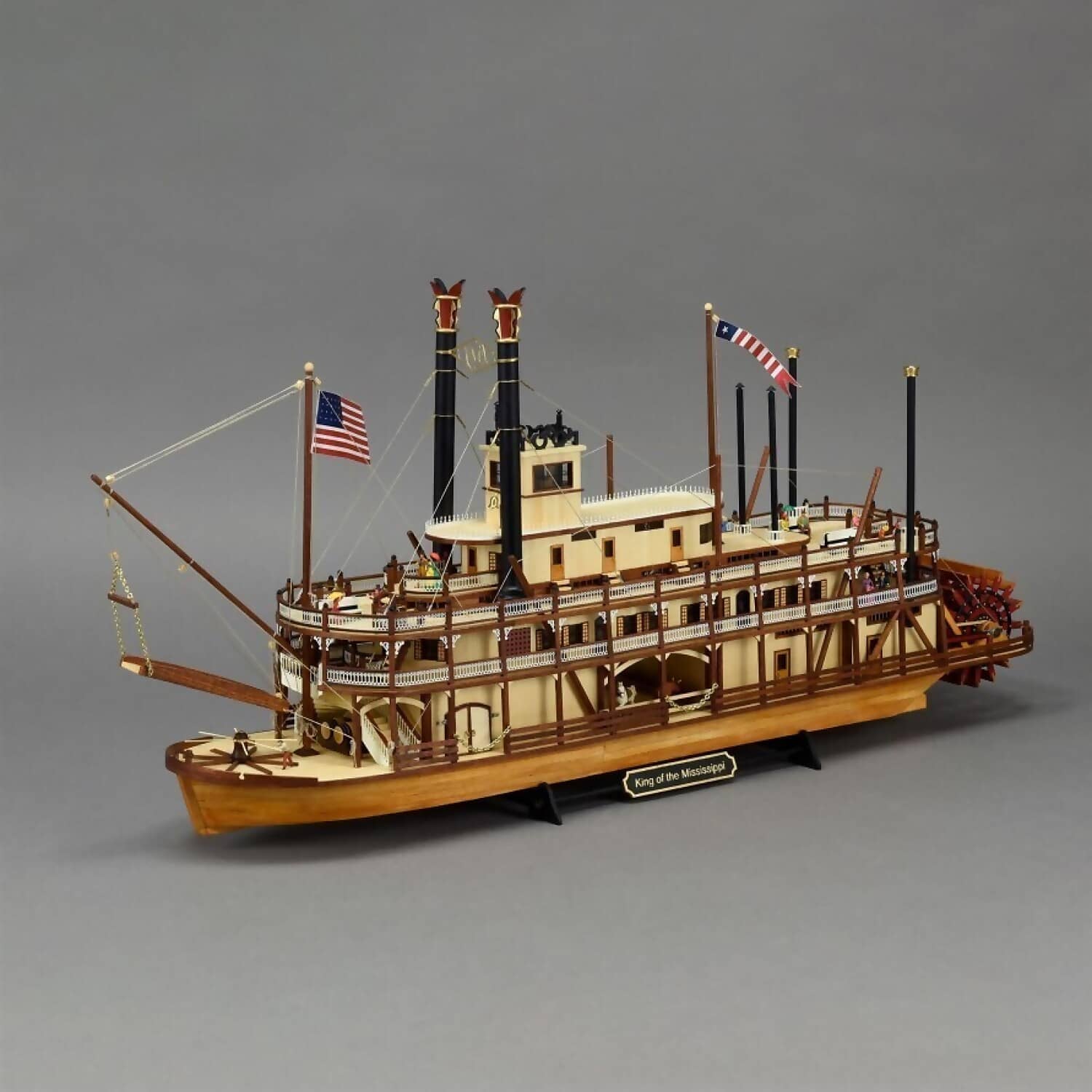Artesania Scale 1/80 King of the Mississippi 2021 Wooden Ship Model (20515) - Image 2