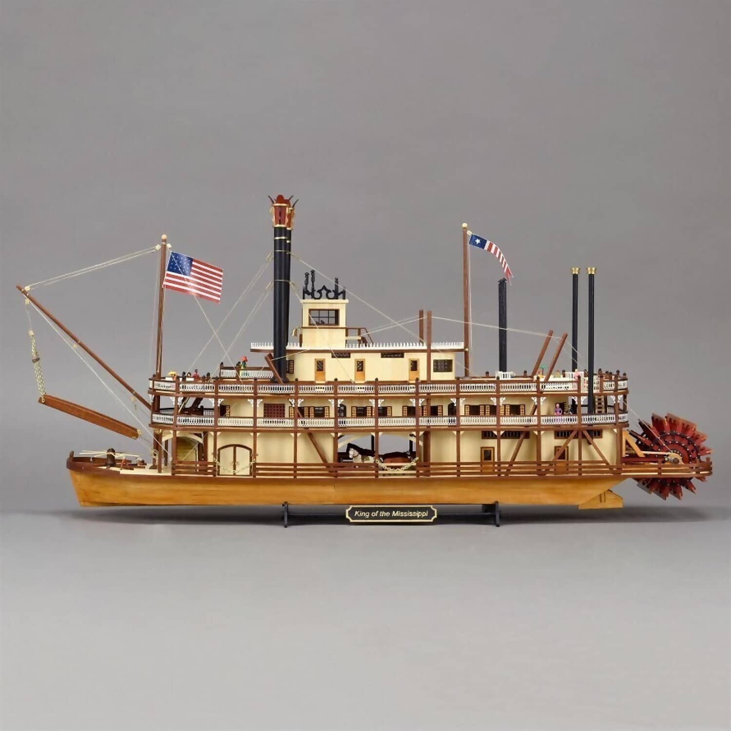 Artesania Scale 1/80 King of the Mississippi 2021 Wooden Ship Model (20515) - Image 3