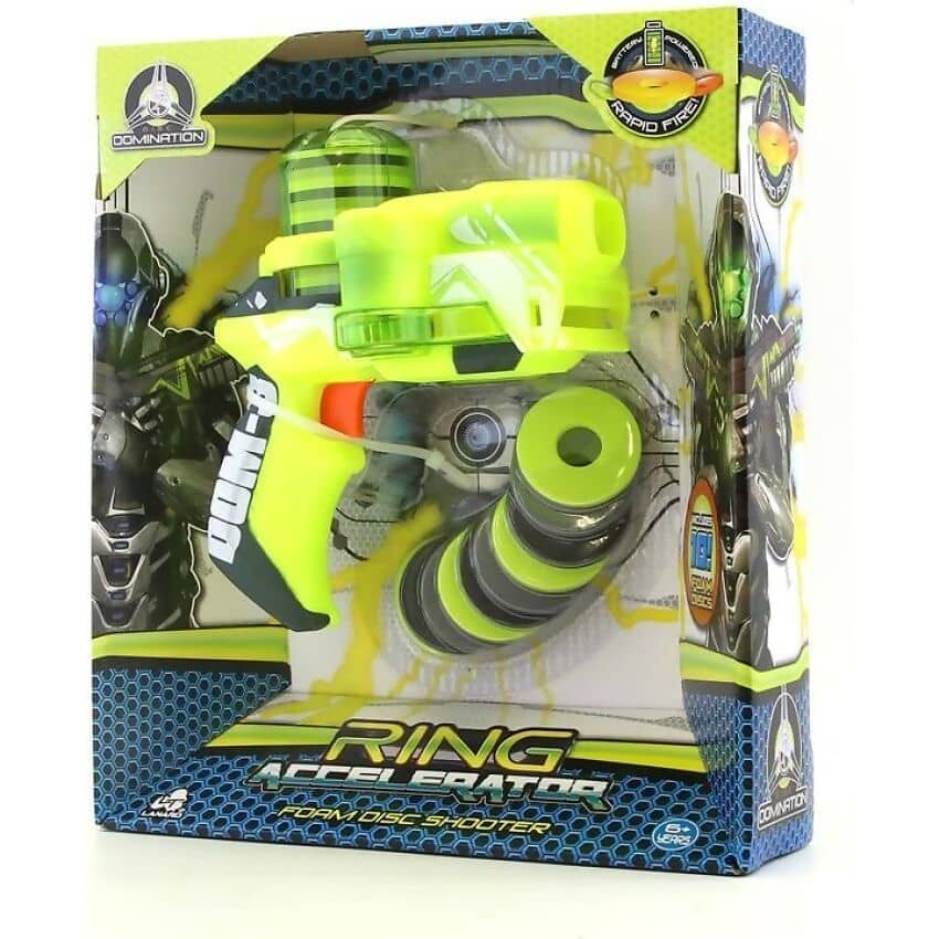 Lanard - Disc Domination Ring Accelerator Foam Disc Shooter