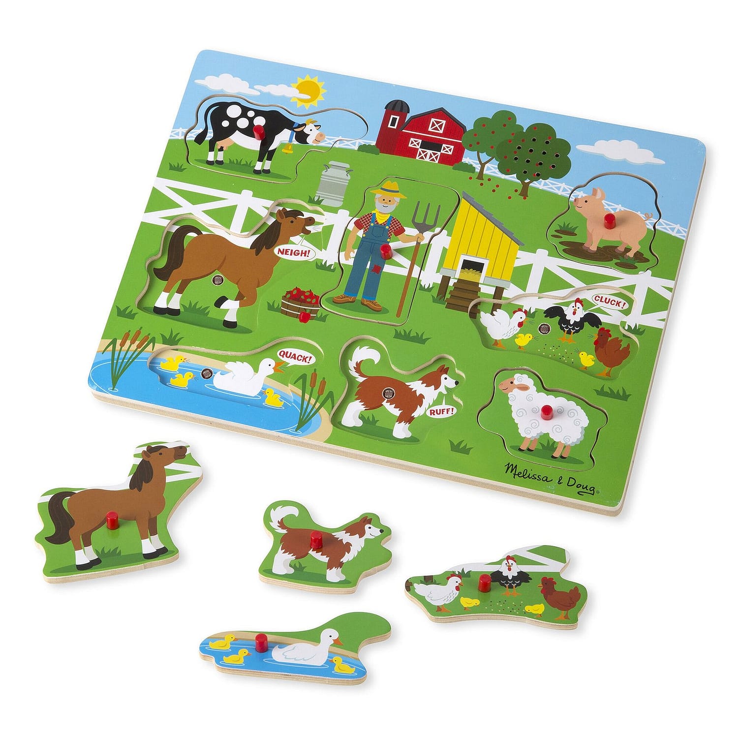 Melissa & Doug - Old Macdonald's Farm Sound Puzzle