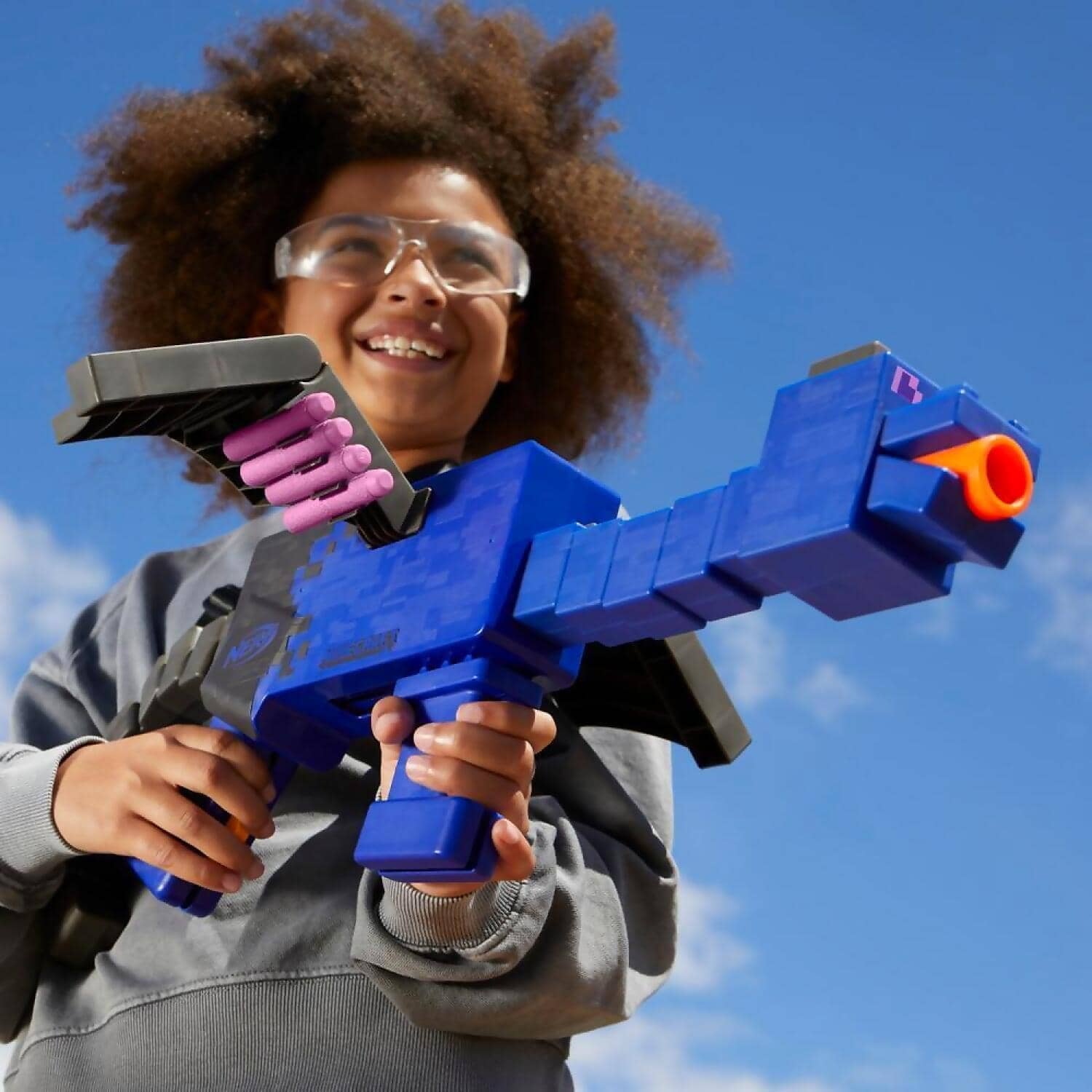 Nerf - Minecraft Ender Dragon Blaster And 12 Nerf Elite Foam Darts - Image 7