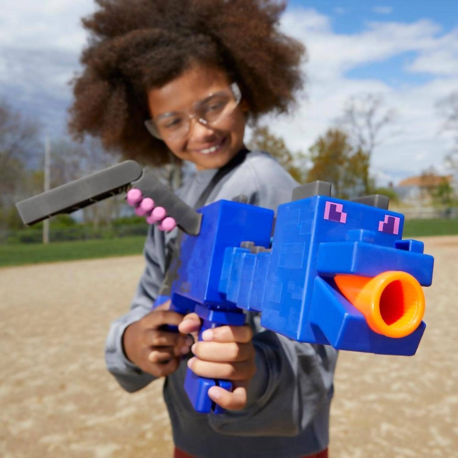 Nerf - Minecraft Ender Dragon Blaster And 12 Nerf Elite Foam Darts - Image 8