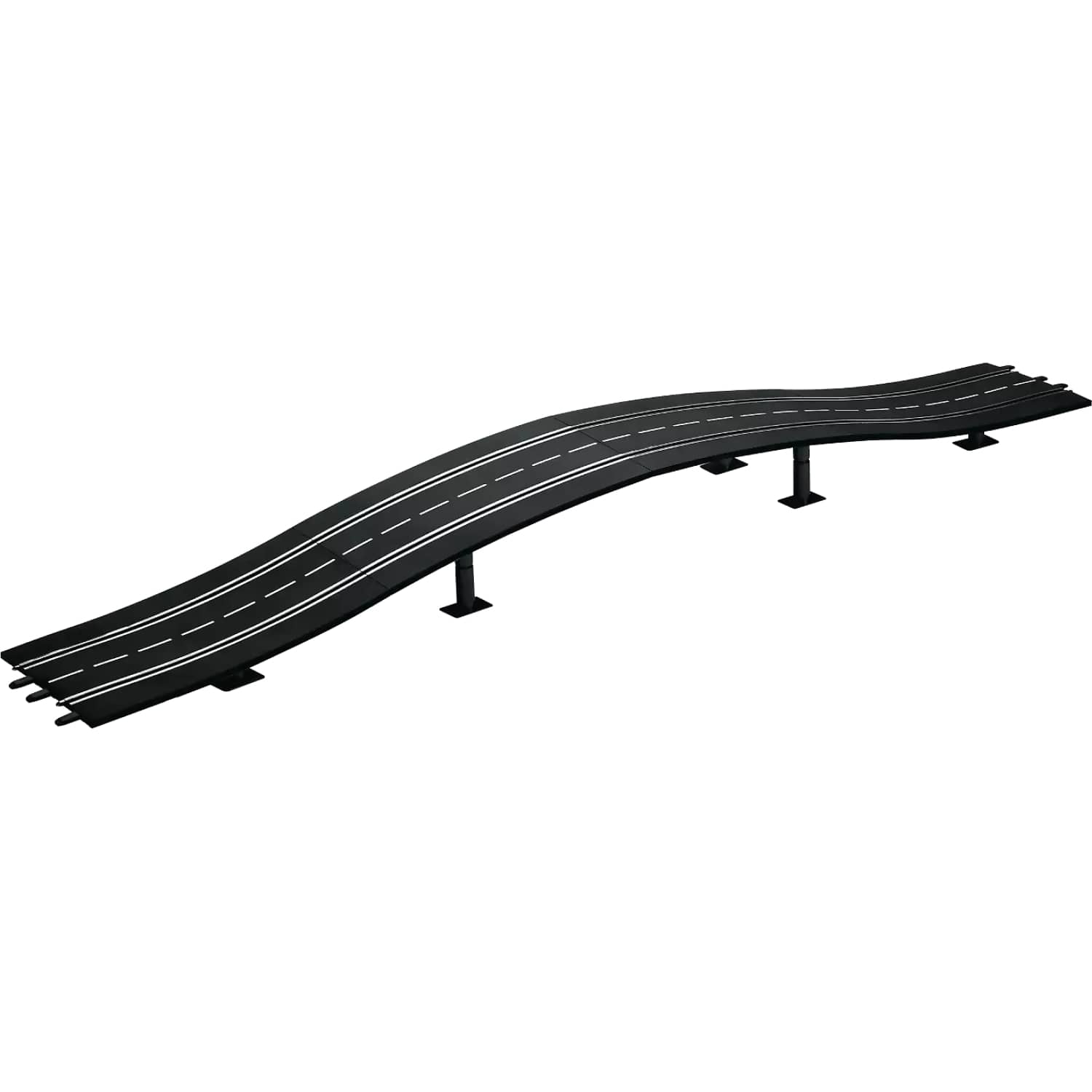 Carrera Digital 1:32 Accessories - Bridge Overpass Crossing (4) Incl 12 pieces - Slot Car Track Accessories also suits 1:24 & Evolution