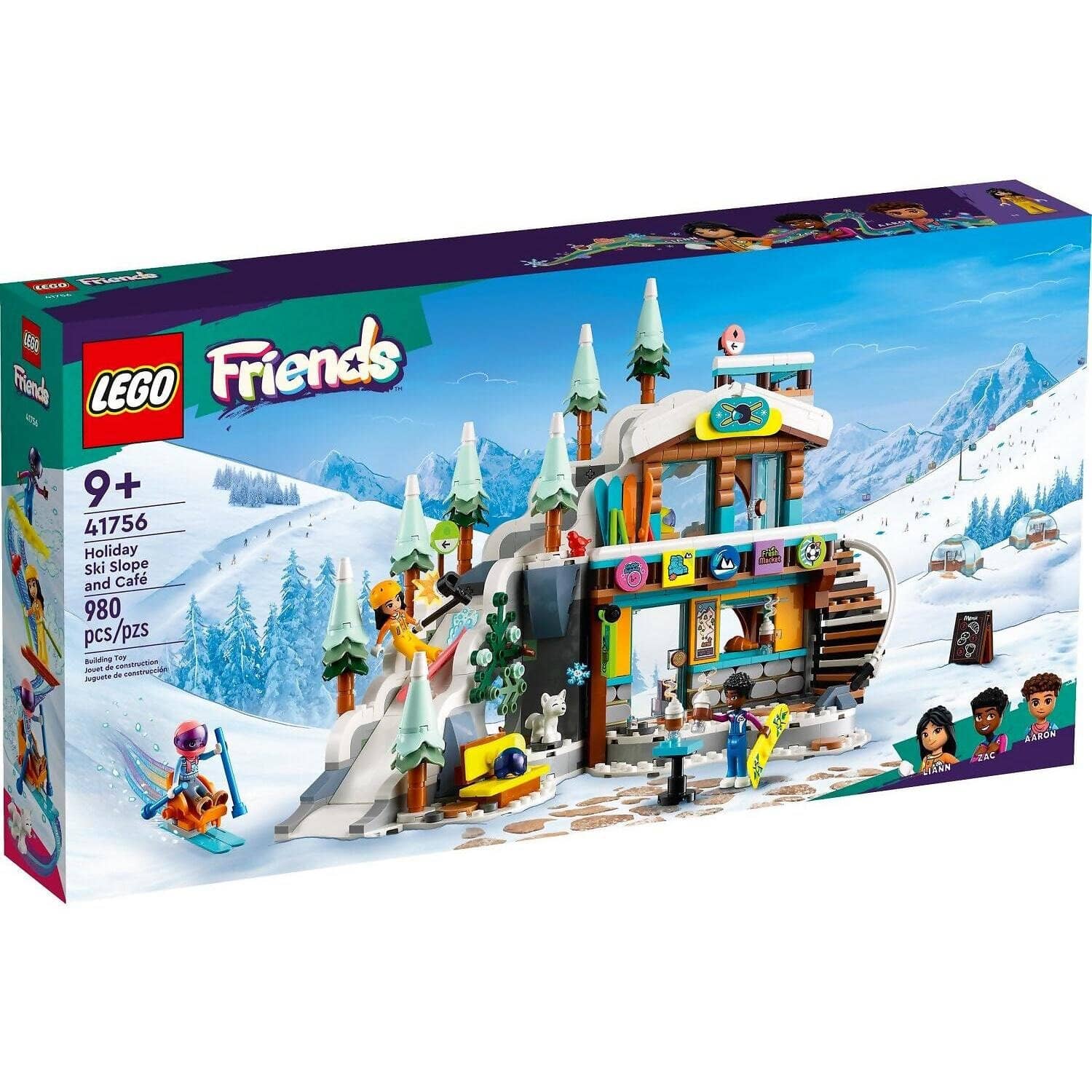 LEGO 41756 Holiday Ski Slope and Cafe - Friends