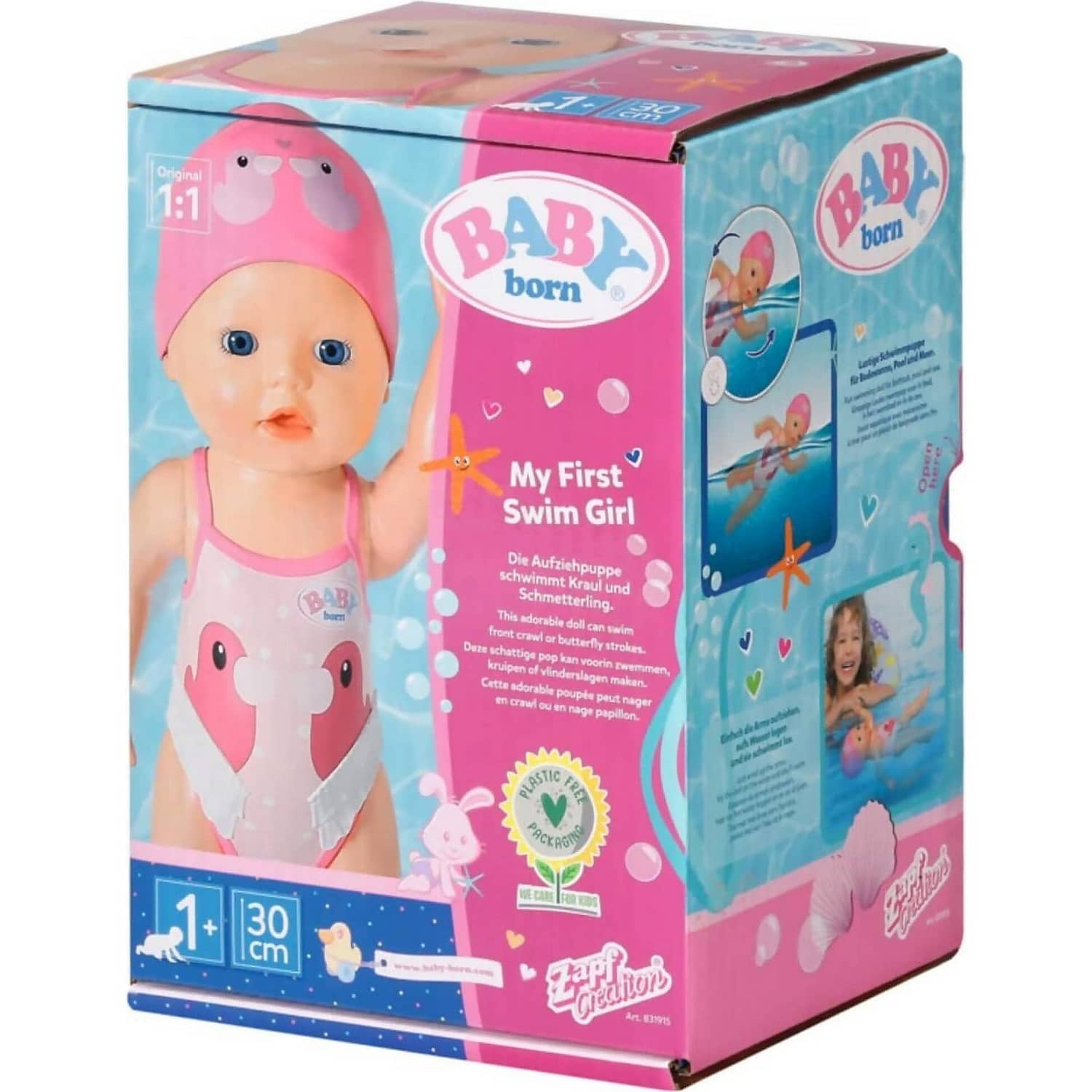 Baby Born - My First Wind Up Swim Girl 30cm