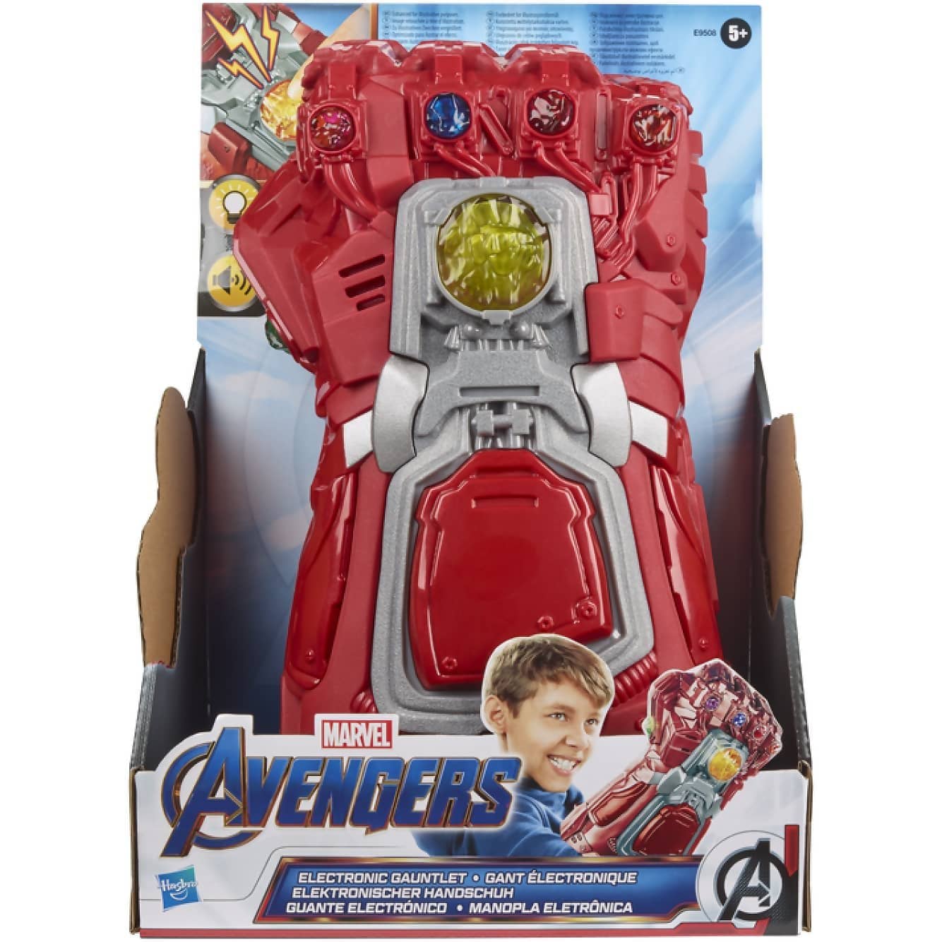 Avengers - Red Electronic Gauntlet - Hasbro