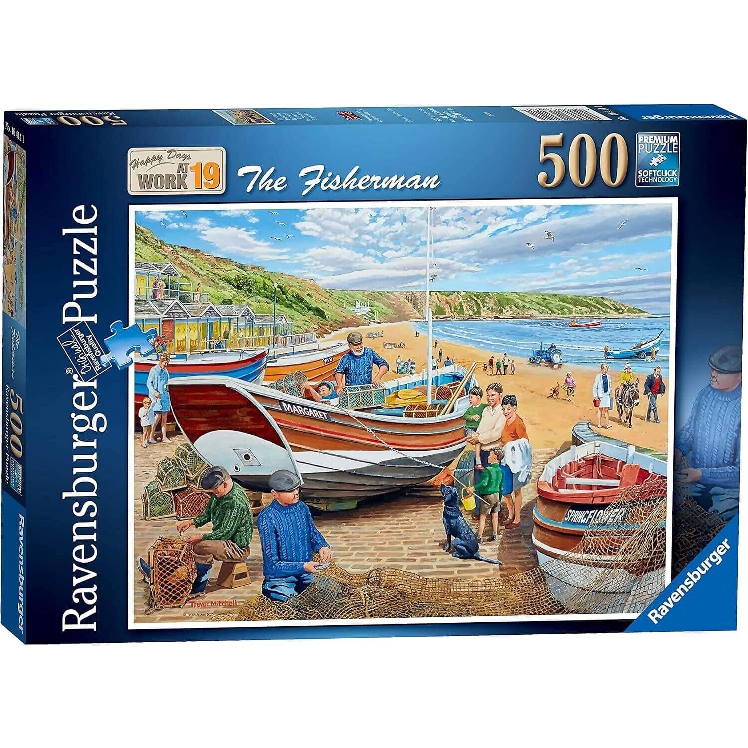 Ravensburger - The Fisherman Happy Days At Work Jigsaw Puzzle 500 Pieces