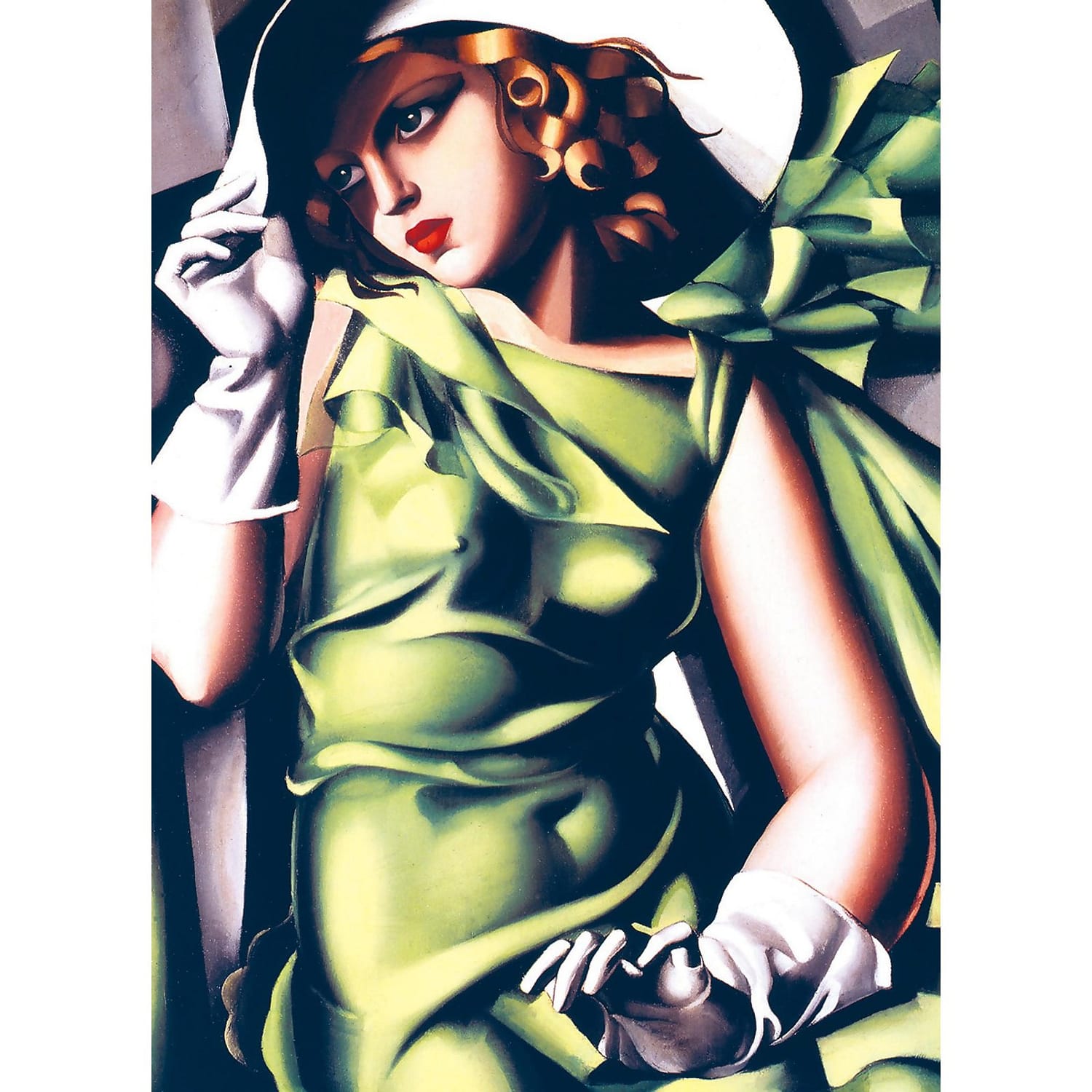 Eurographics - Young Girl In Green By De Lempicka - Jigsaw Puzzle 1000 Pieces - Image 3
