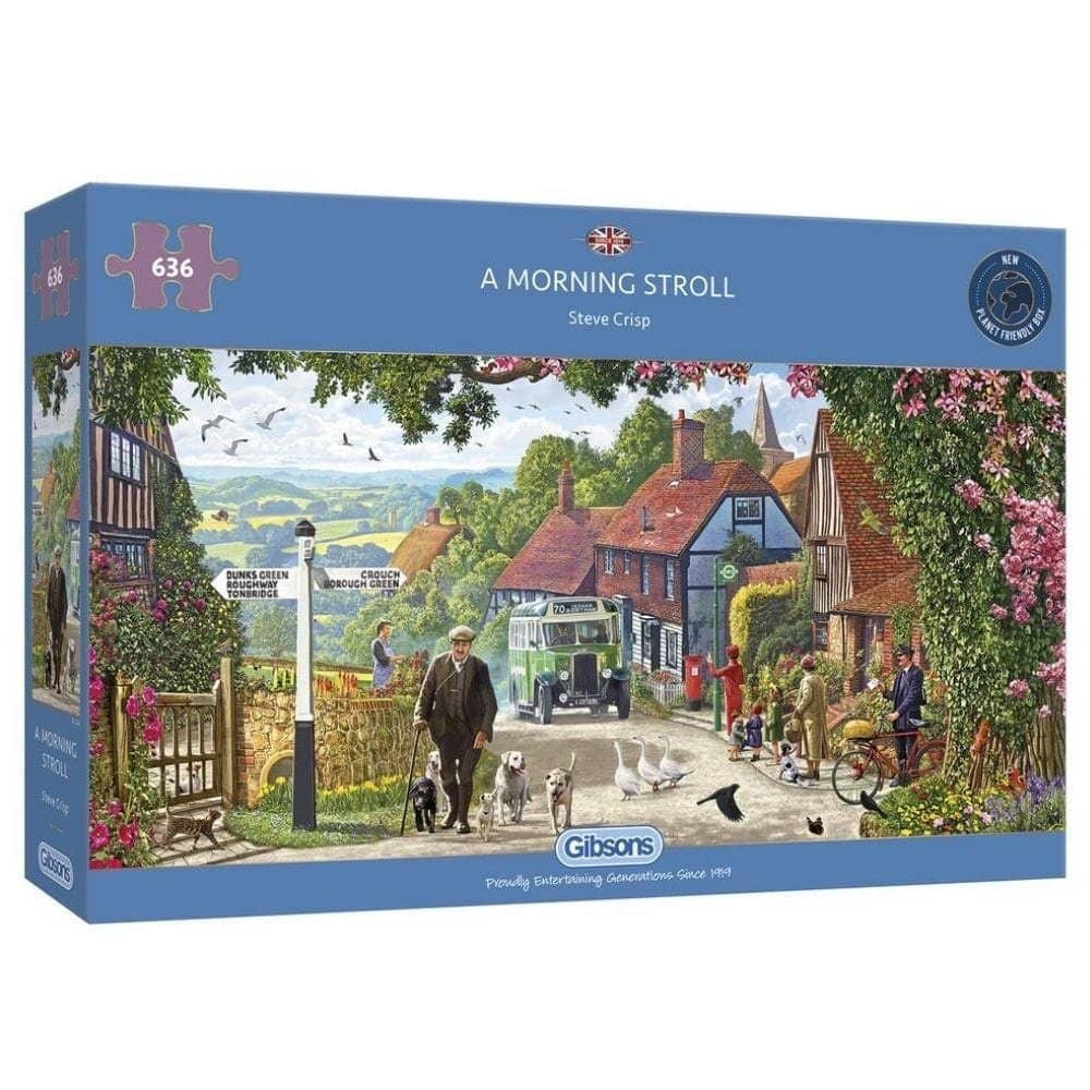 Gibsons - A Morning Stroll - Jigsaw Puzzle 636 Pieces