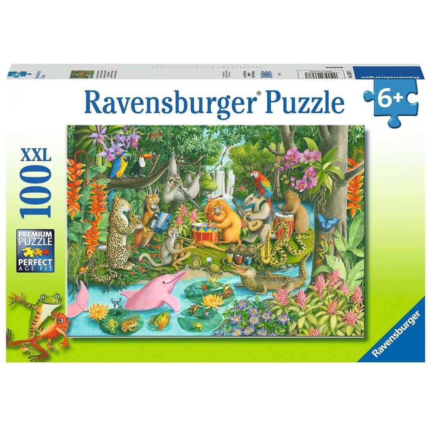 Ravensburger - Rainforest River Band Jigsaw Puzzle XXL 100 Pieces