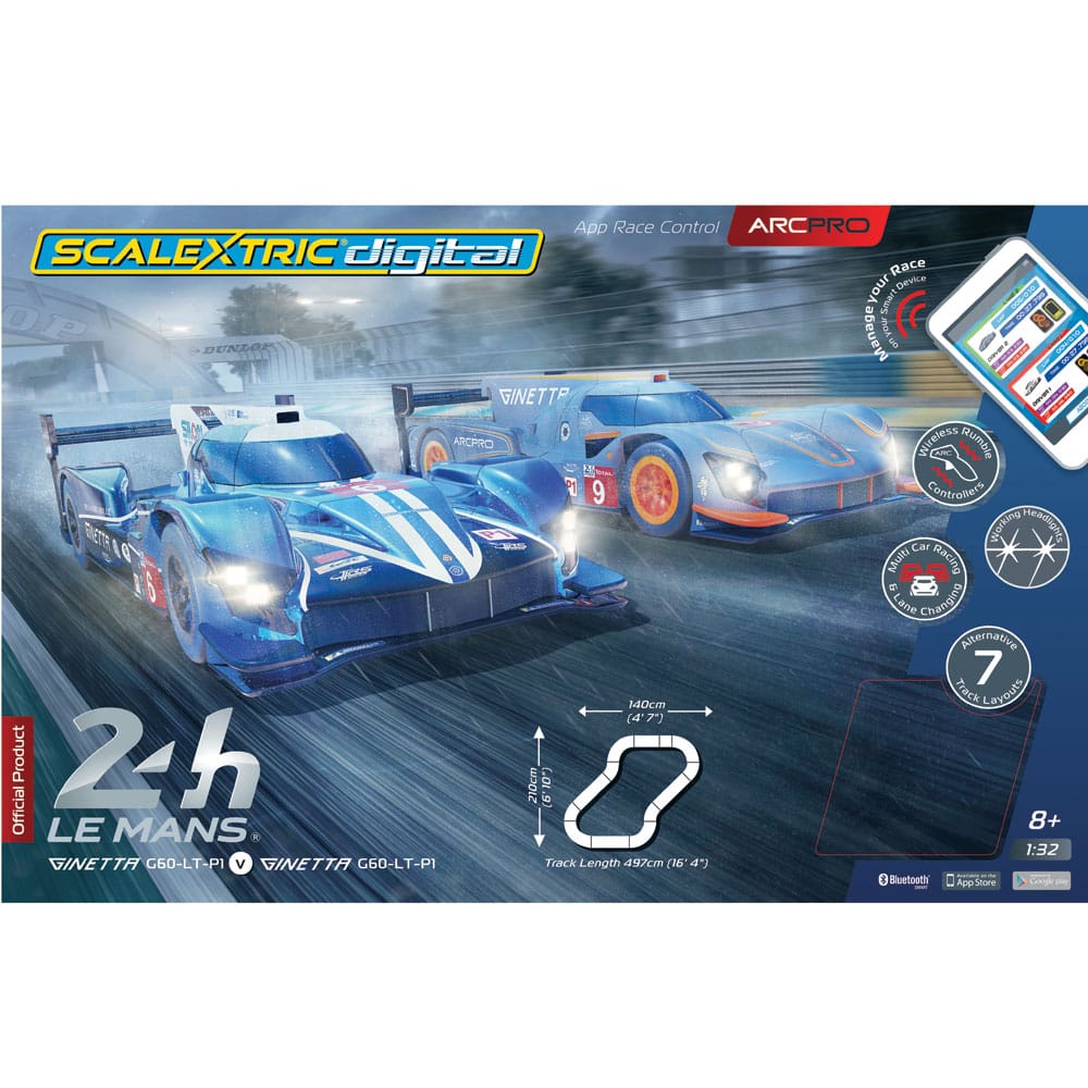 SCALEXTRIC 1:32 ARC PRO 24H LE MANS SET SM35C1404