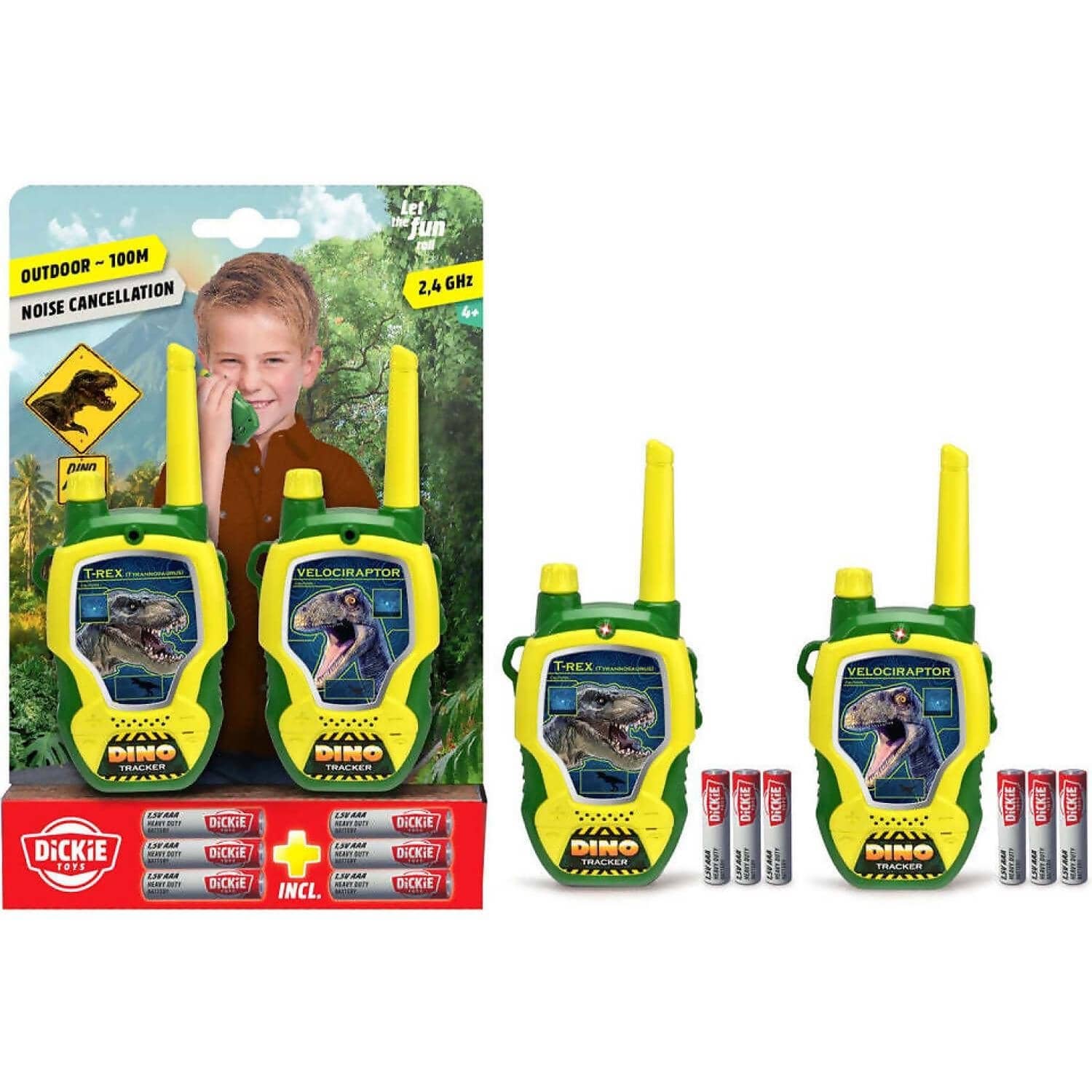 Dickie Toys - Walkie Talkie Fun Dino Patrol