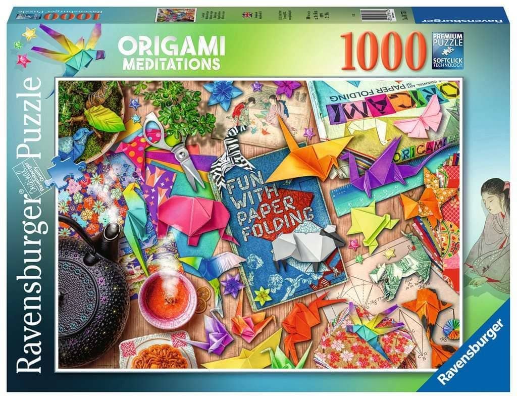 Ravensburger - Origami Meditations Jigsaw Puzzle 1000 Pieces