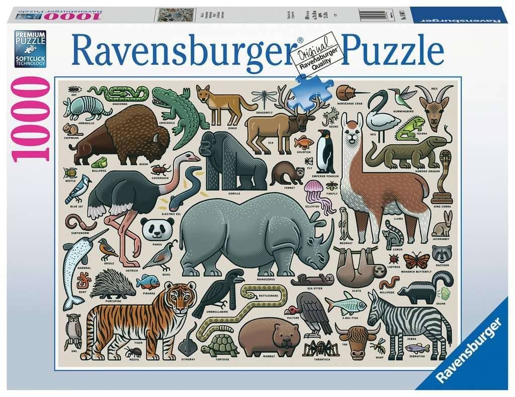 Ravensburger - You Wild Animal Jigsaw Puzzle 1000 Pieces