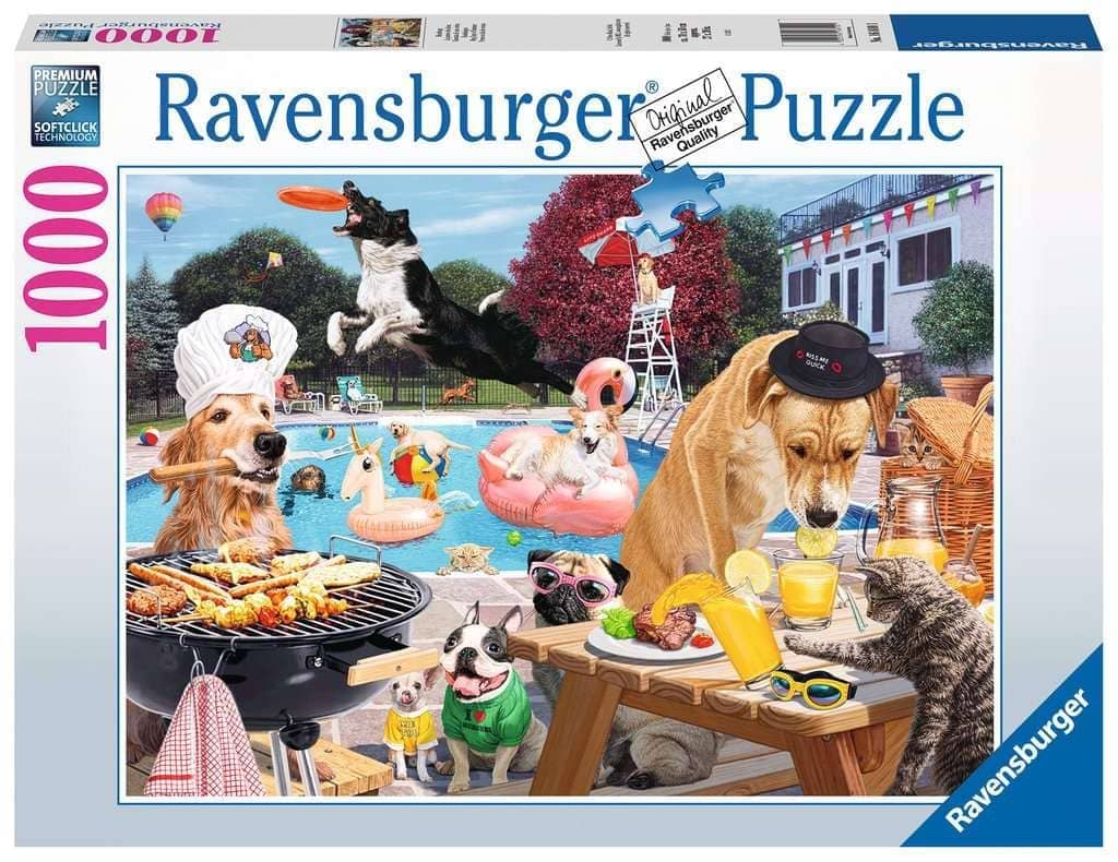 Ravensburger - Dog Days Of Summer Jigsaw Puzzle 1000 Pieces