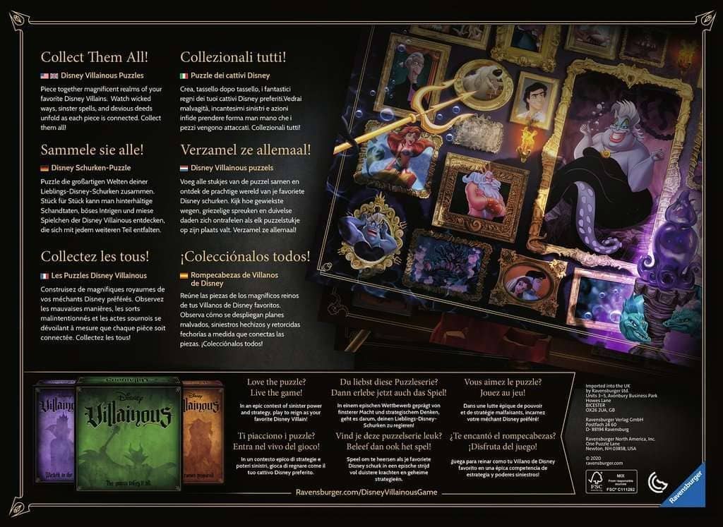 Ravensburger - Villainous Hades Jigsaw Puzzle 1000 Pieces - Image 2