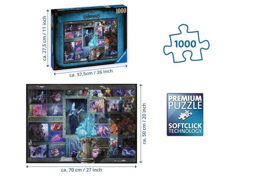 Ravensburger - Villainous Hades Jigsaw Puzzle 1000 Pieces - Image 4
