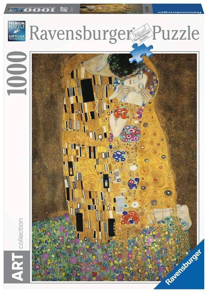 Ravensburger - Klimt The Kiss Jigsaw Puzzle 1000 Pieces