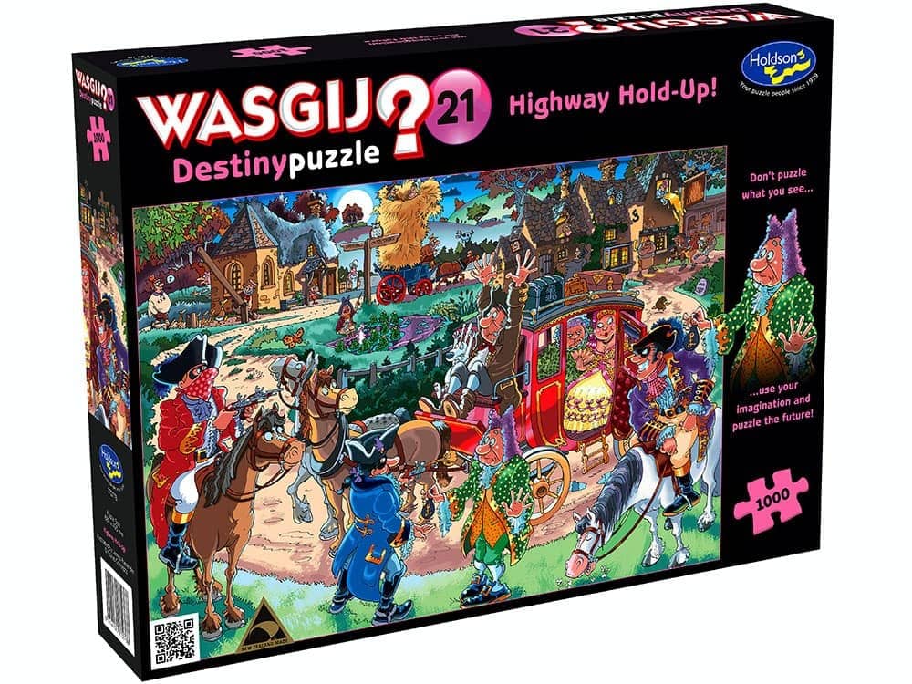 Wasgij - Destiny 21 Hold-Up Jigsaw Puzzle 1000 Pieces