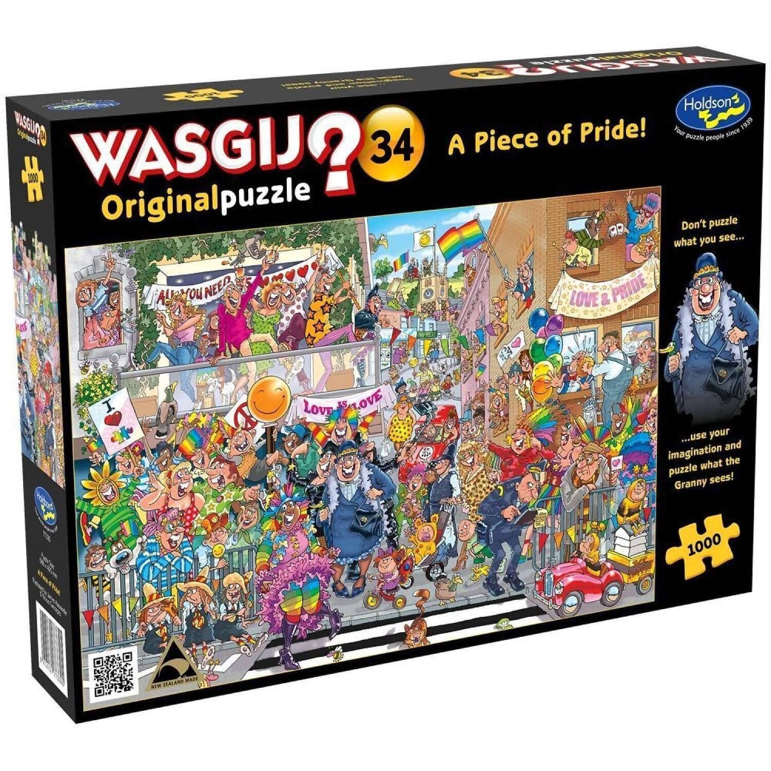 Wasgij - Original 34 - A Pieces Of Pride - Holdson Jigsaw Puzzle 1000 Pieces