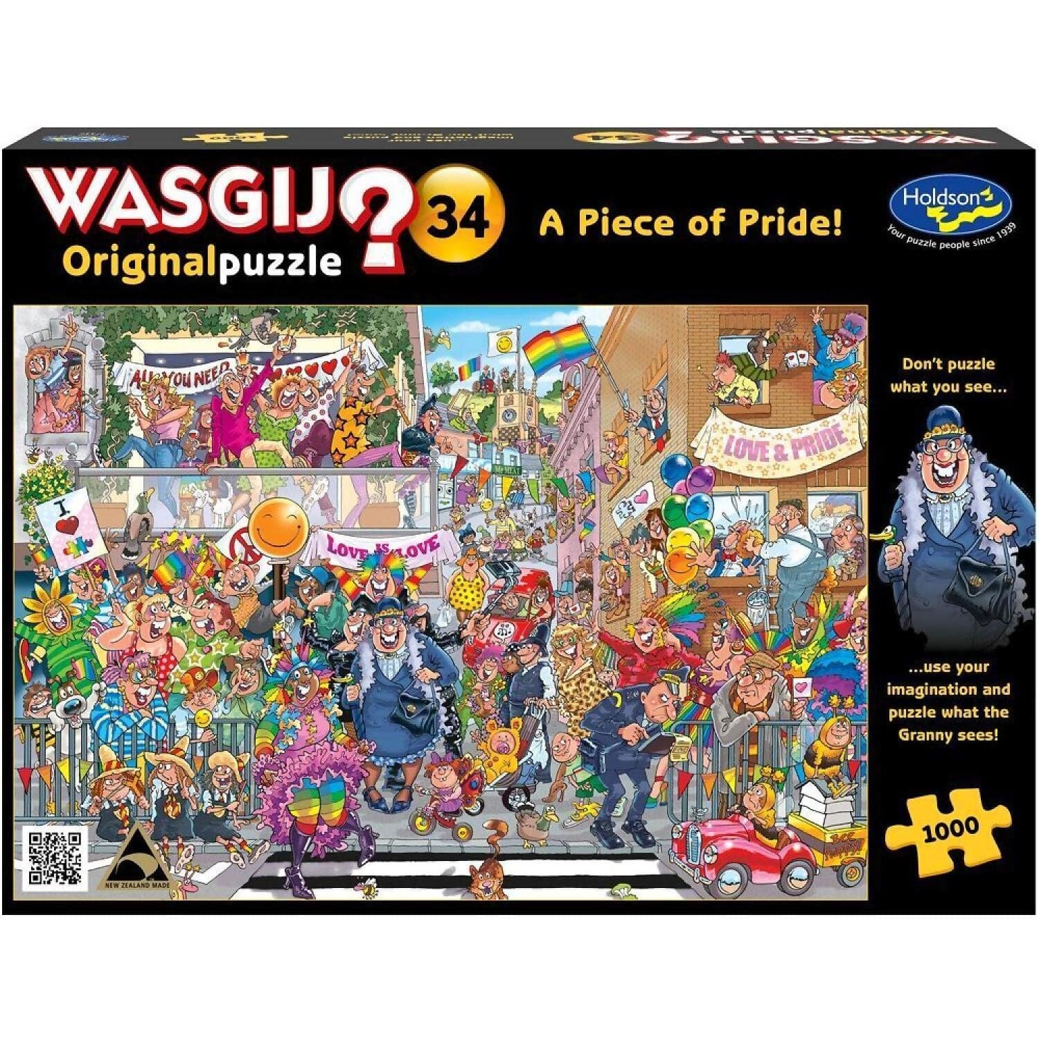 Wasgij - Original 34 - A Pieces Of Pride - Holdson Jigsaw Puzzle 1000 Pieces - Image 2
