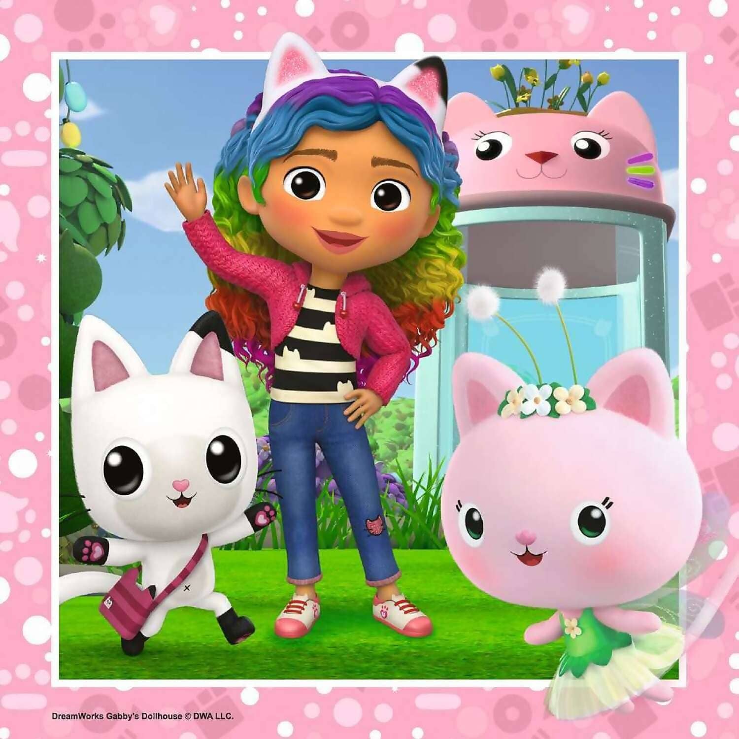 Ravensburger - Gabby's Dollhouse Jigsaw Puzzle 3 X 49pc - Image 3