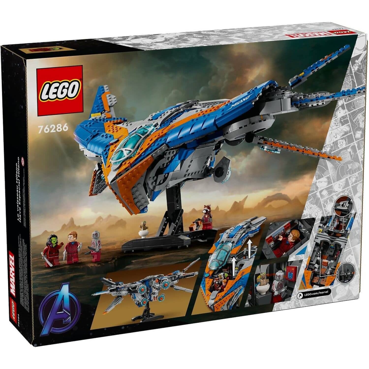 LEGO 76286 Guardians of the Galaxy: The Milano - Marvel Superheroes - Image 9