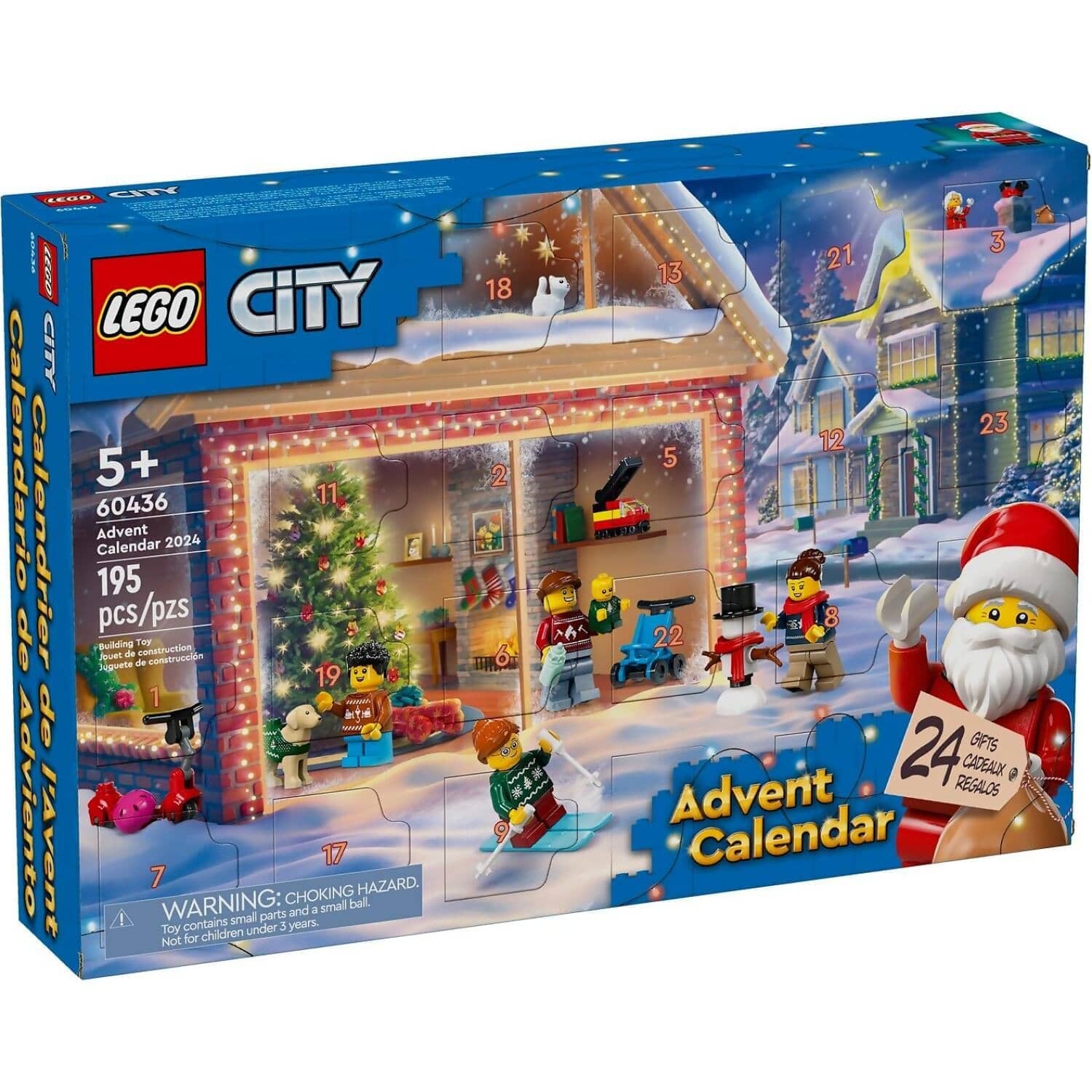 LEGO 60436 City Advent Calendar 2024 - City - Image 2