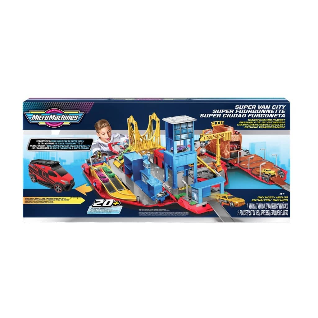 Micro Machines - Super Van City - Playset 8