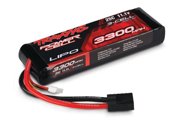 2846 (PART) TRAXXAS BATTERY  3300MAH 11.1V 3CELL 25C LIPO