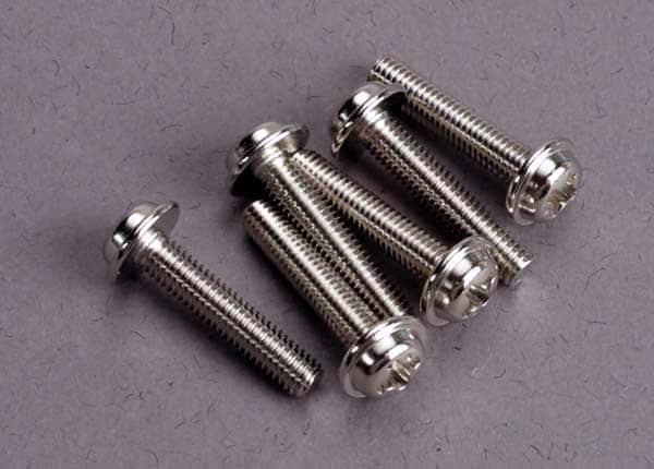 3187 (PART) TRAXXAS W/HEAD SCREWS 3X15MM