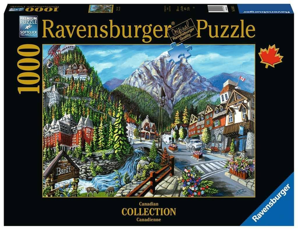 Ravensburger - Welcome To Banff Jigsaw Puzzle 1000 Pieces