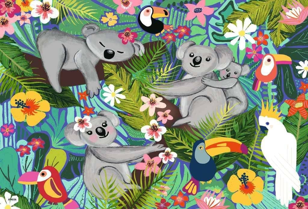 Ravensburger - Koalas And Sloths Jigsaw Puzzle 2X24 Pieces - Image 2