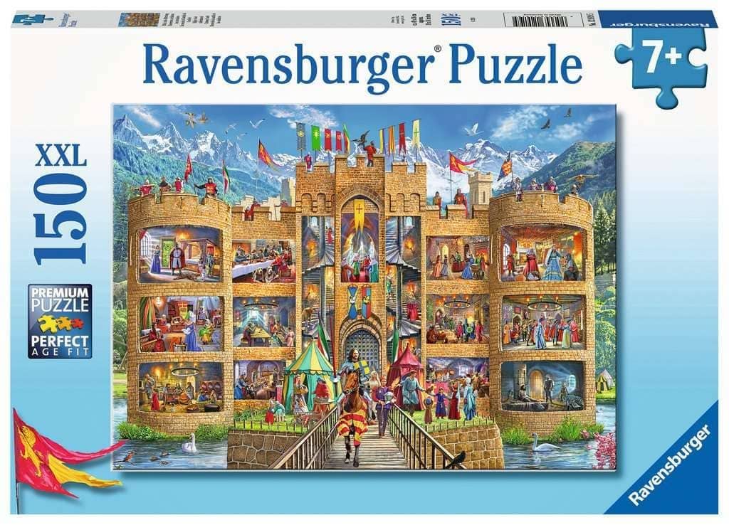 Ravensburger - Cutaway Castle Jigsaw Puzzle 150 Pieces